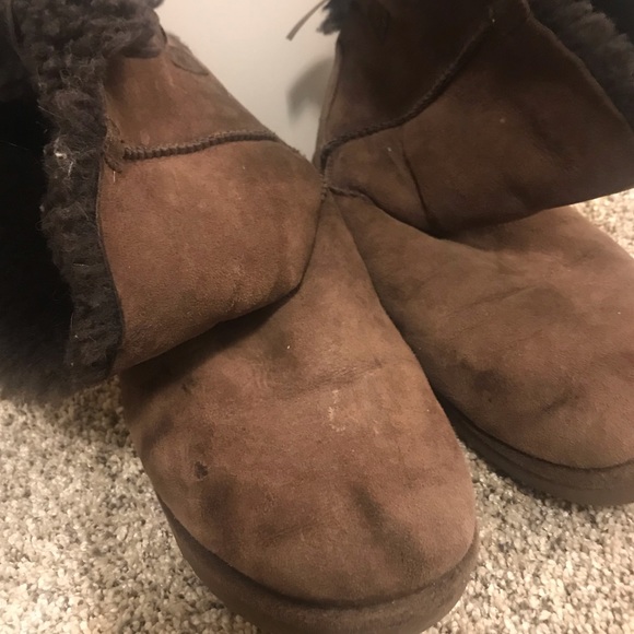 UGG Brown Bailey Bow II Boot - Picture 6 of 8